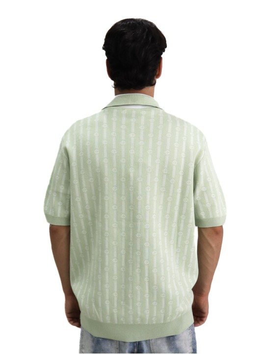 Polo Casablanca Monogram Jacquard Knit