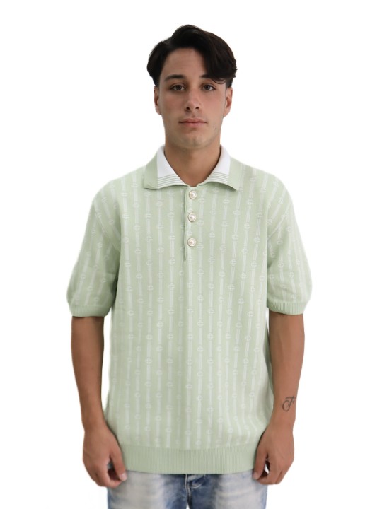 Polo Casablanca Monogram Jacquard Knit