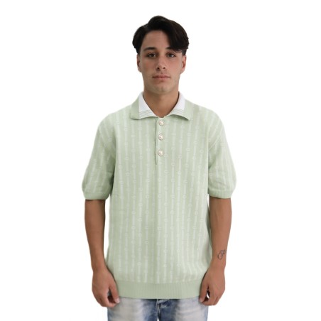 Polo Casablanca Monogram Jacquard Knit