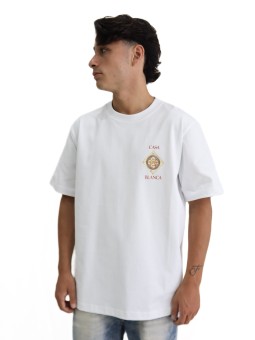 T-Shirt Casablanca Medallion Logo