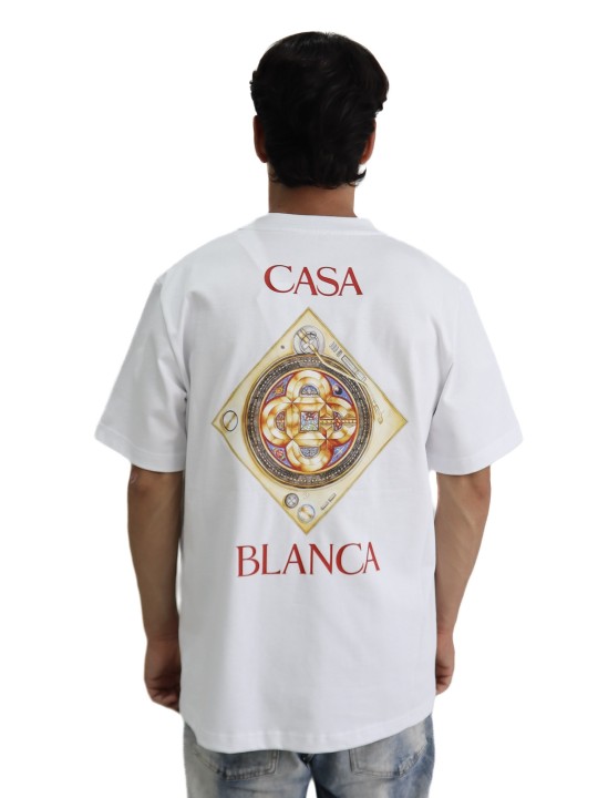 T-Shirt Casablanca Medallion Logo