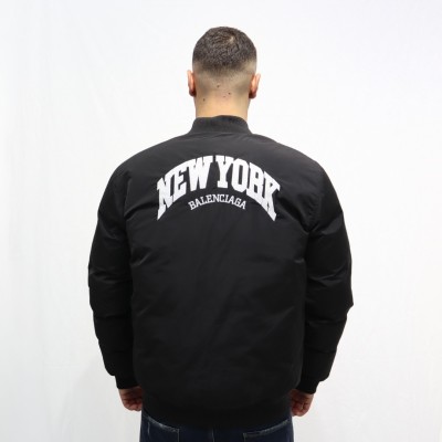 Cities New York Varsity Jacket Balenciaga