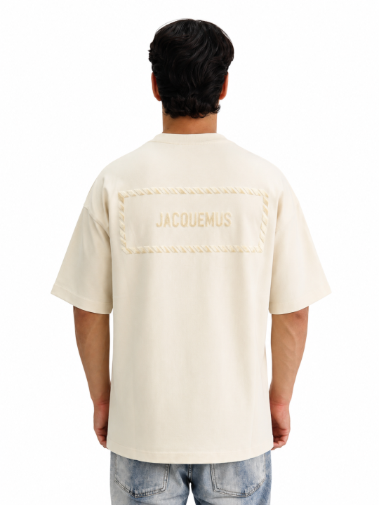 T-Shirt Jacquemus Embossed Logo Oversized