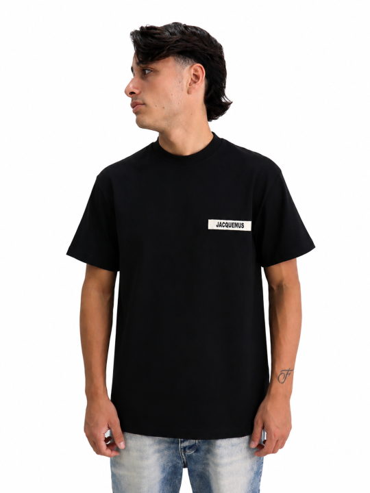 T-Shirt Jacquemus Logo Label Oversized