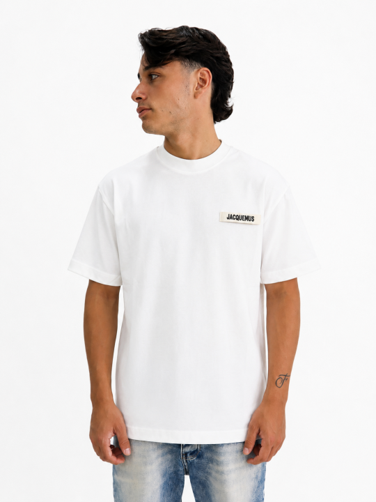 T-Shirt Jacquemus Logo Label Oversized