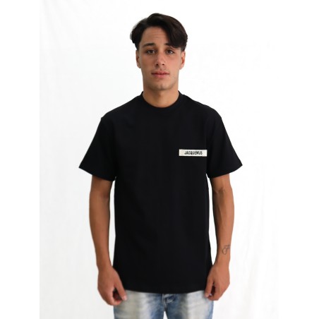 T-Shirt Jacquemus Logo Label Oversized