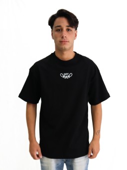 T-Shirt Off White Bandana Arrow Oversized