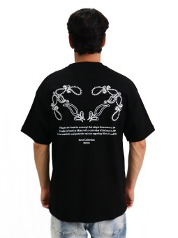 T-Shirt Off White Bandana Arrow Oversized