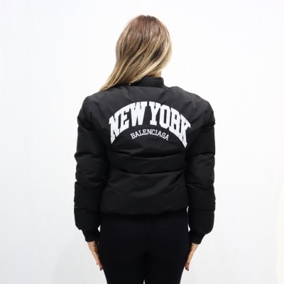 Cities New York Varsity Jacket Balenciaga