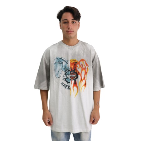 T-Shirt Amiri Hollywood Flame & Wing