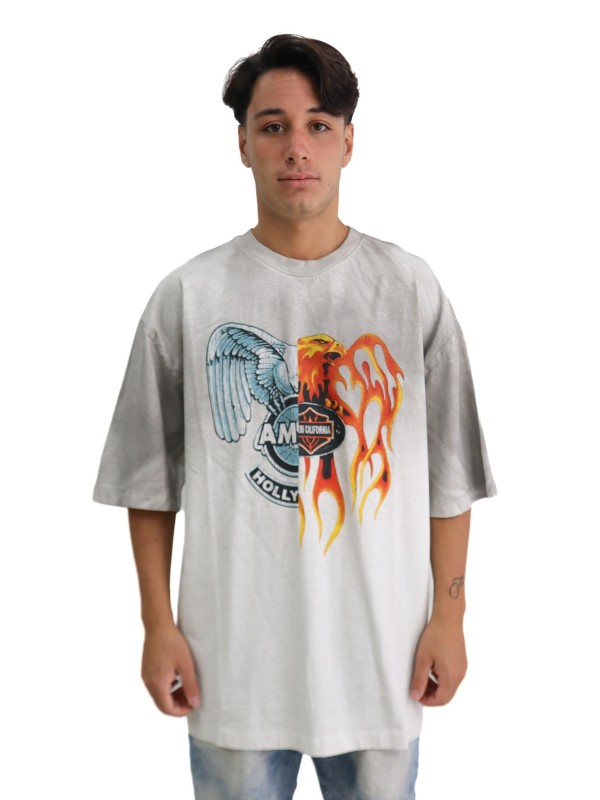 T-Shirt Amiri Hollywood Flame & Wing