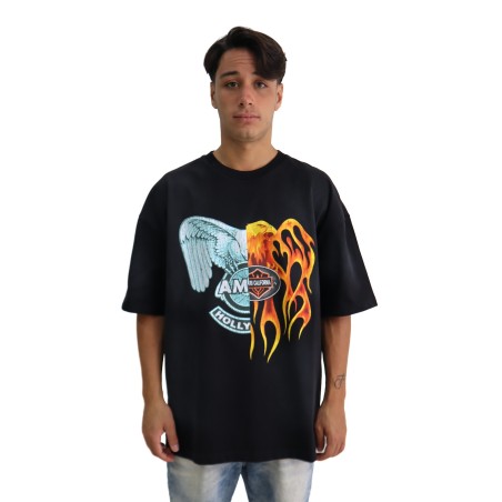 T-Shirt Amiri Hollywood Flame & Wing