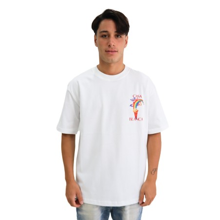 T-Shirt Casablanca Rainbow Column