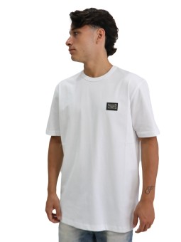 T-shirt Dolce & Gabbana con placca logata