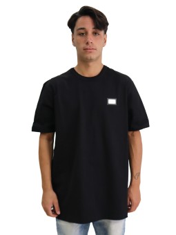 T-shirt Dolce & Gabbana con placca logata