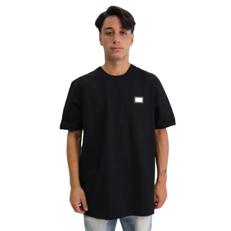 T-shirt Dolce & Gabbana con placca logata