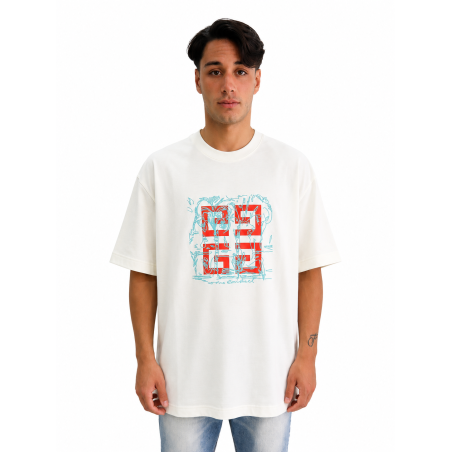 T-Shirt Givenchy 4G Emblem Oversized