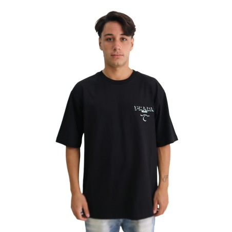 T-Shirt Prada Milano Embossed Logo