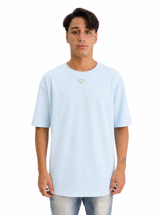 T-Shirt Prada Triangle Logo
