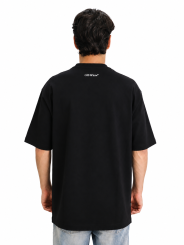 T-Shirt Off White Caravaggio Horse Graphic