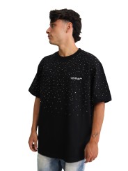 T-Shirt Off White Crystal Logo Tee