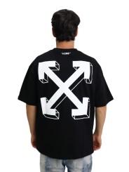 T-Shirt Off White Stencil Logo Tee
