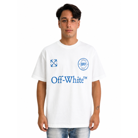 T-Shirt Off White Stencil Logo Tee