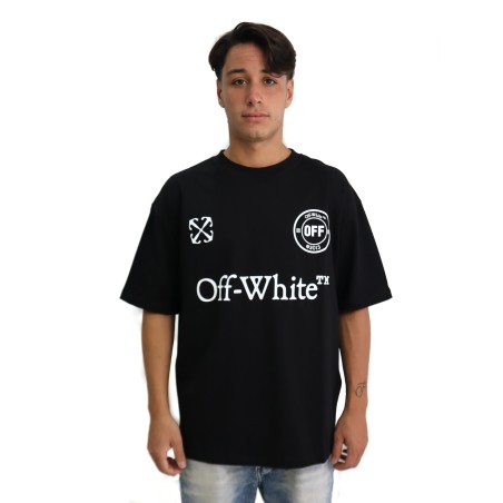 T-Shirt Off White Stencil Logo Tee