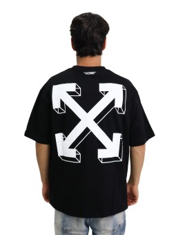 T-Shirt Off White Stencil Logo Tee