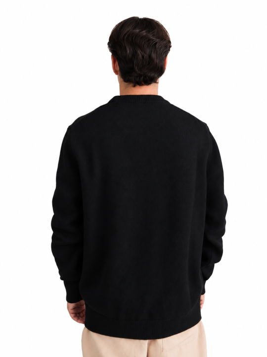 Maglioncino Dior Logo Embroidered Sweater