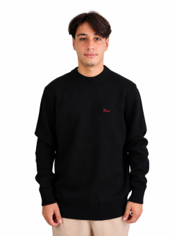 Maglioncino Dior Logo Embroidered Sweater