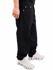 Jeans Jacquemus con logo ricamato