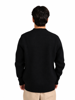 Maglioncino Prada Logo Intarsia Wool Sweater