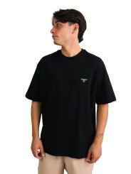 T-Shirt Prada con placca con logo