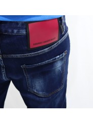 Dark Scar Wash Skater Jeans Dsquared2