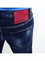 Dark Scar Wash Skater Jeans Dsquared2