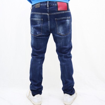 Dark Scar Wash Skater Jeans Dsquared2