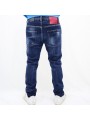 Dark Scar Wash Skater Jeans Dsquared2
