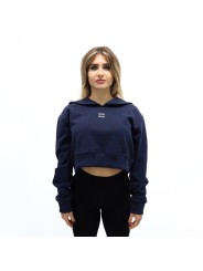 Felpa con logo ricamato Miu Miu