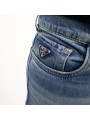 Jeans cinque tasche in denim Prada
