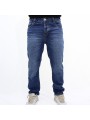 Jeans regular in denim Prada