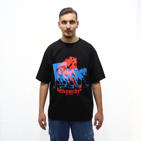 T-Shirt Horse Print Givenchy