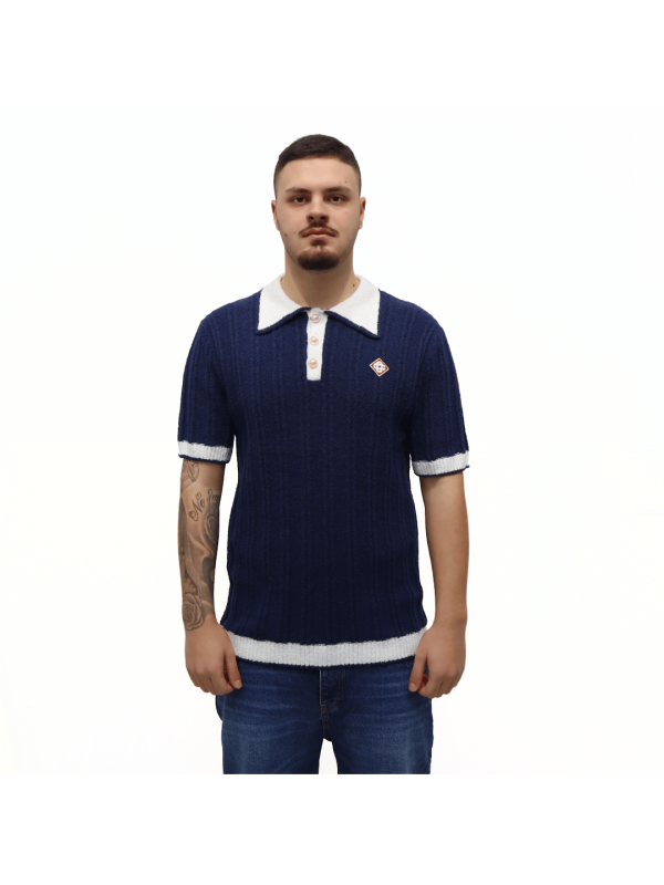 Polo con monogramma Casablanca