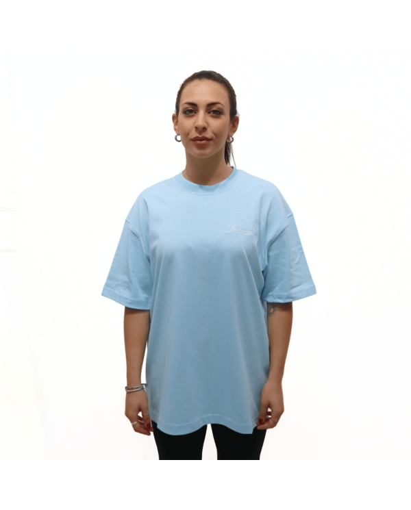 T-Shirt con logo laterale Jacquemus donna