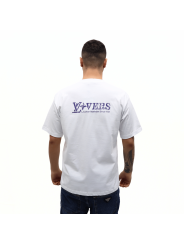 T-shirt in cotone con decoro grafico Louis Vuitton